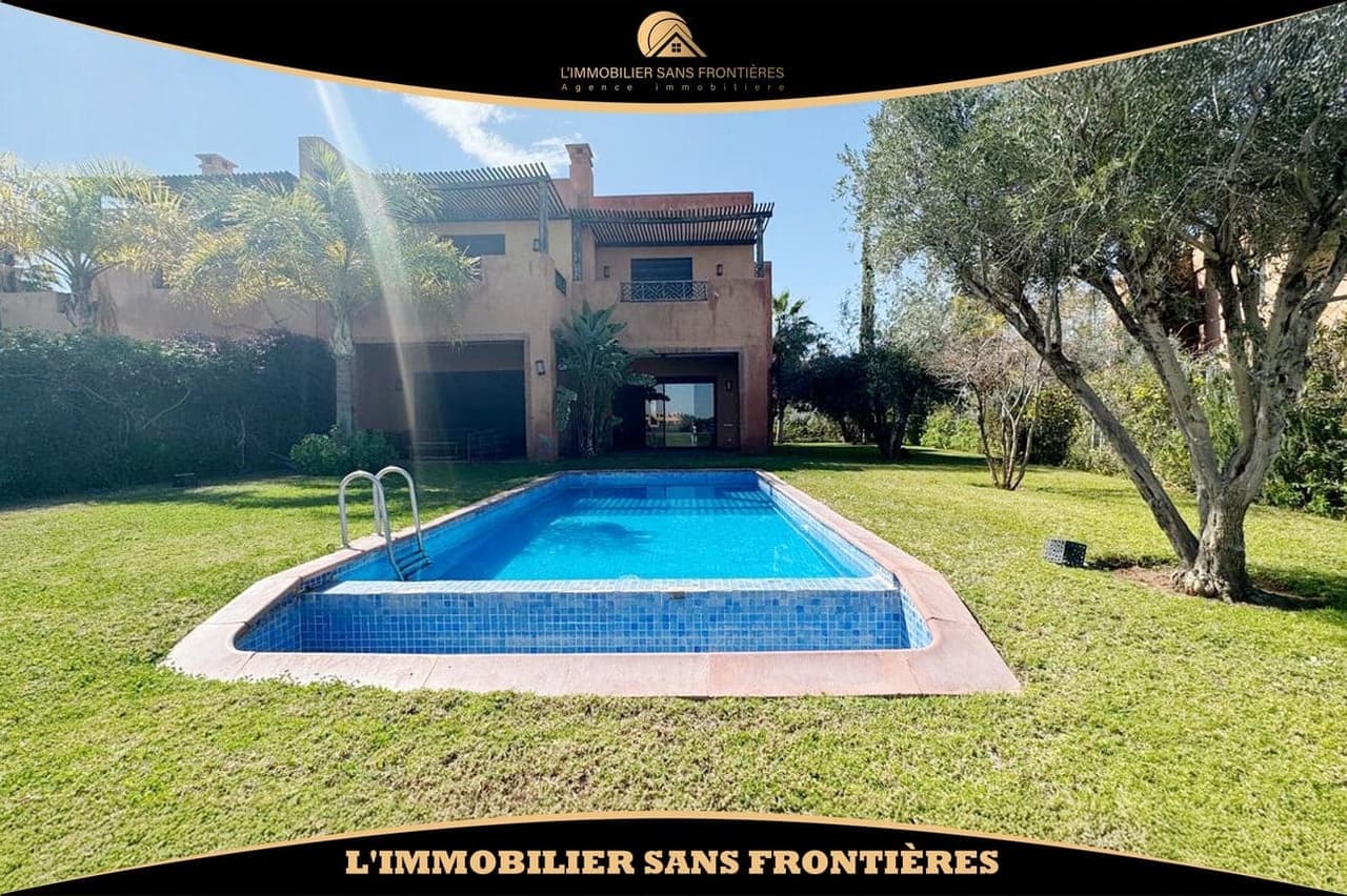 Möblierte Villa zum Verkauf – Résidence Front Golf, Route de l’Ourika (900 m² / 420 m²)