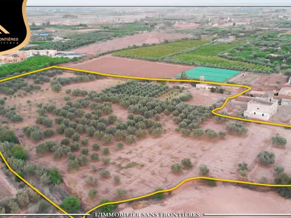 Boerderij te koop aan de Route de Fès, Marrakech, Titre foncier, 4 ha 2 410 m²