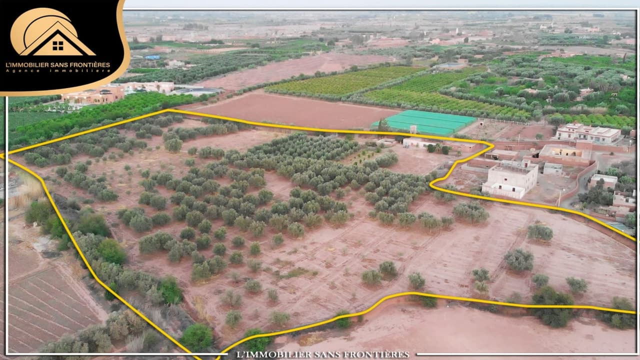 Boerderij te koop aan de Route de Fès, Marrakech, Titre foncier, 4 ha 2 410 m²