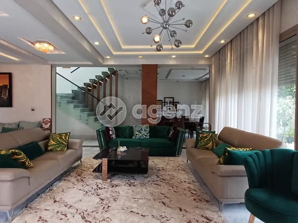 Villa for sale 420 m², 4 bedrooms Bouskoura Bouskoura