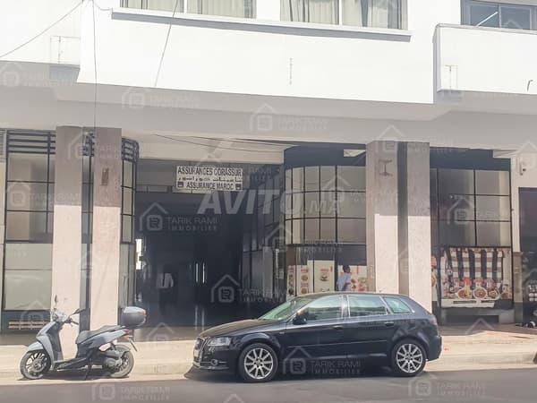Local 125m² à vendre – Av Allal Ben Abdellah Rabat