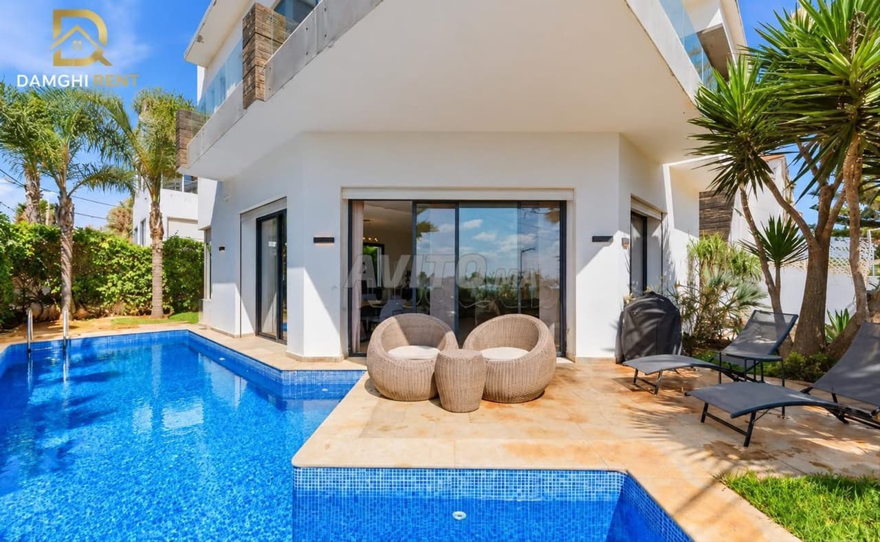 Villa vue sur mer à Dar Bouazza – 400 m²