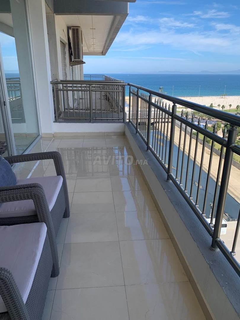 Appartement Malabata 136m² 3 chambres vue Mer