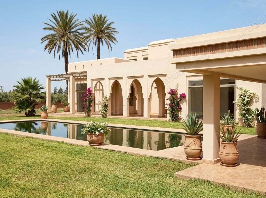 Belle villa style mauresque a vendre – marrakech