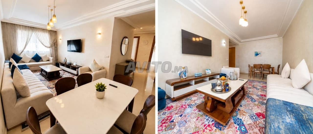 Bel appartement vide de 108 m² à louer /mois