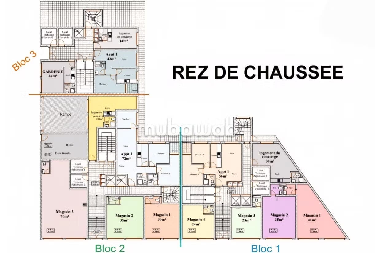 Commerciële ruimtes te koop bij het nieuwe busstation