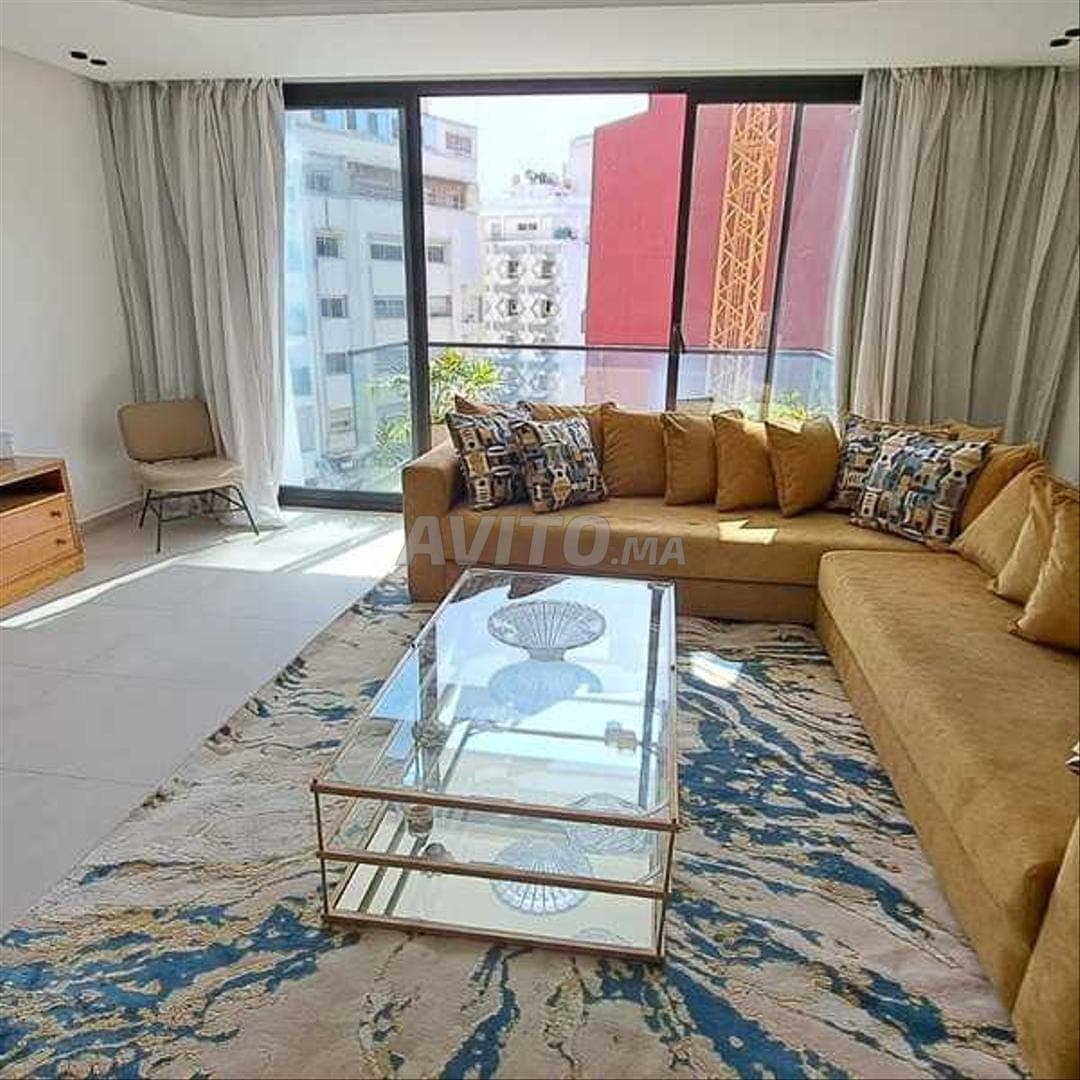 5003228-Appt à louer à 14000DH à Palmier (Maarif)