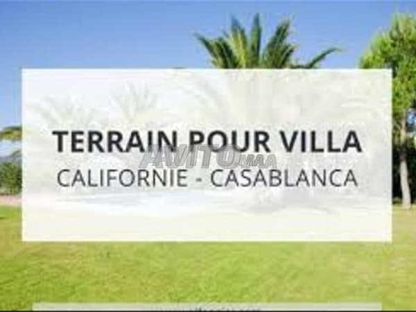 Terrain 618m Zone Villa A Californie