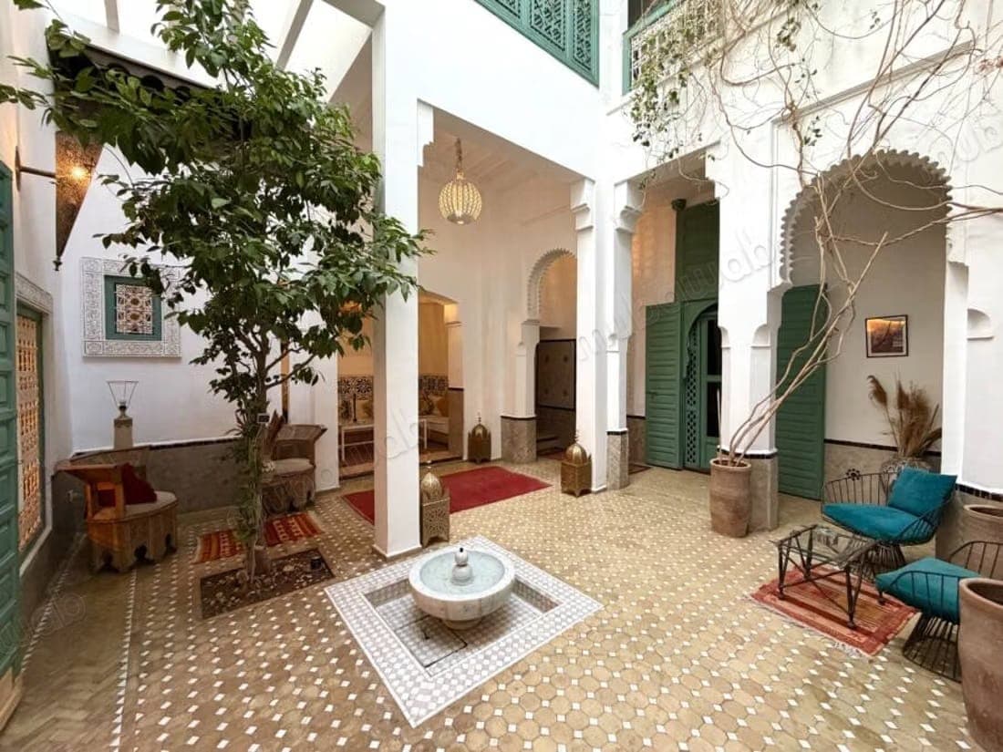 Maison d&rsquo; hôtes de caractère – 8 chambres Riad Zeitoun Jdid