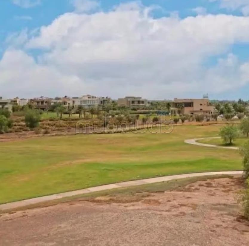 Argan Golf, excellent terrain en vente de 2 façades avec une belle juissance jardin