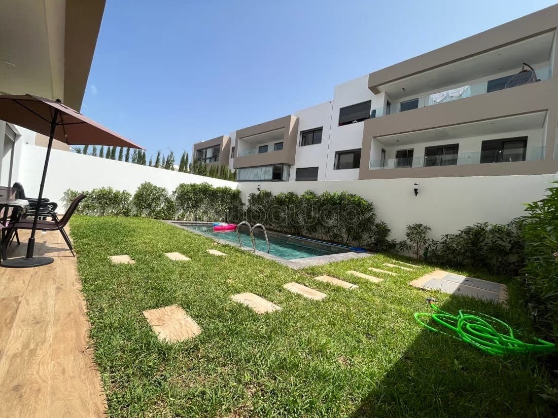 Appartement neuf à louer meublé à Darbouazza