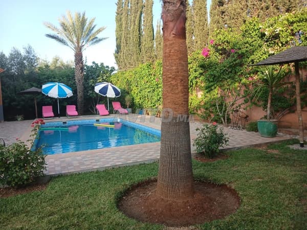Villa à louer longue durée route tahanaout