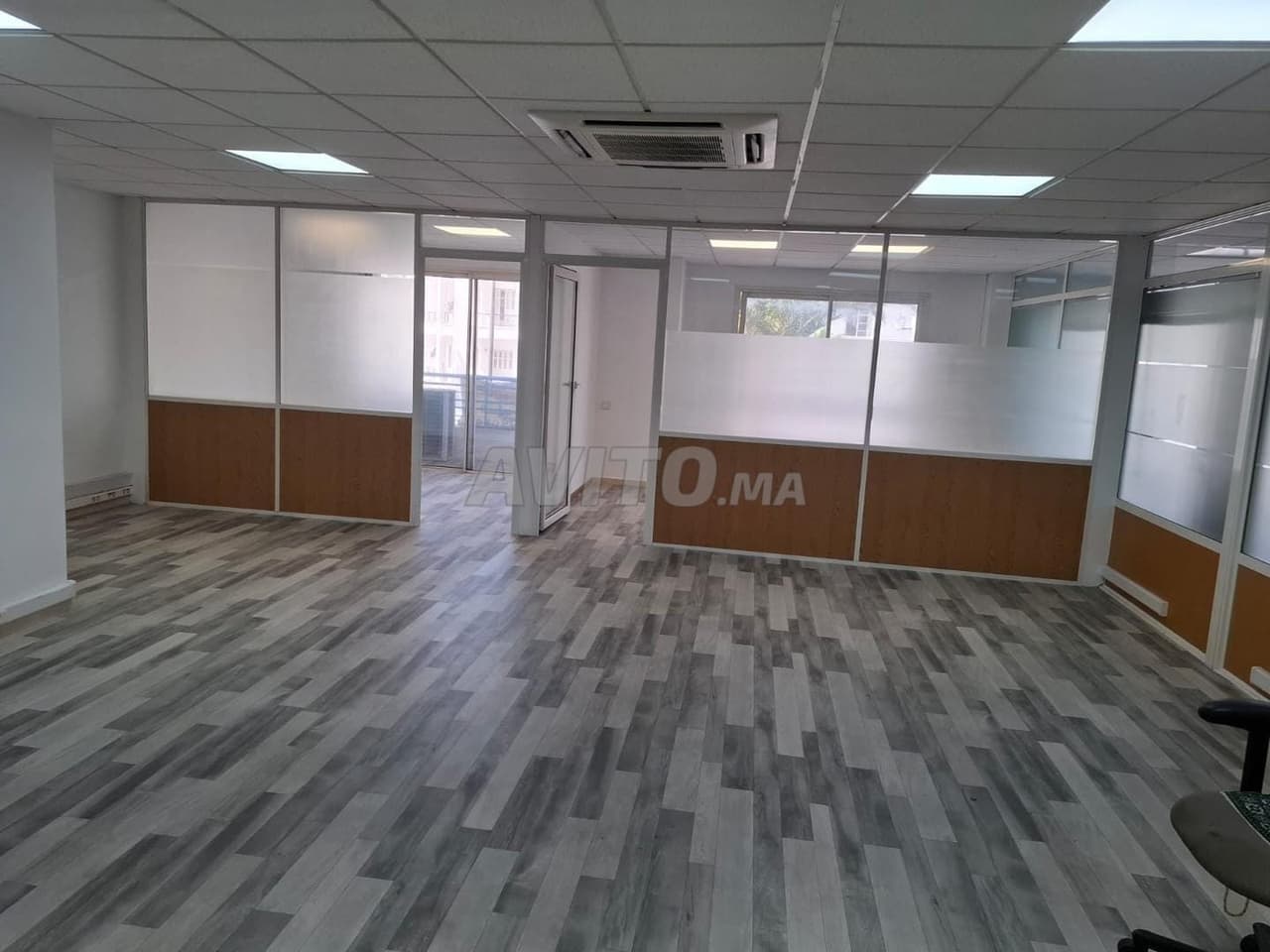 Open-plan Kantoorruimte 5 Units 155m² te Huur op Bd Zerktouni