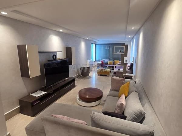 Appartement 120m Meublé Roudani Maarif