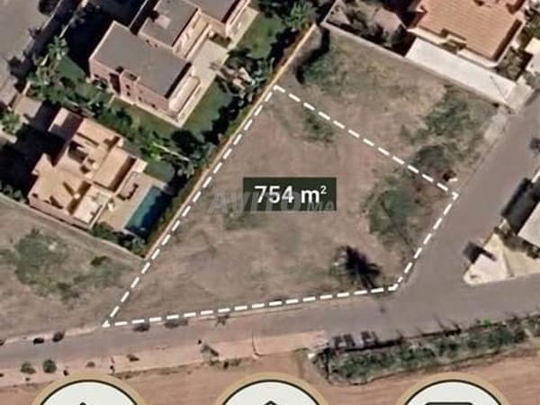 À vendre Lot de terrain Z Villa - Targa Marrakech