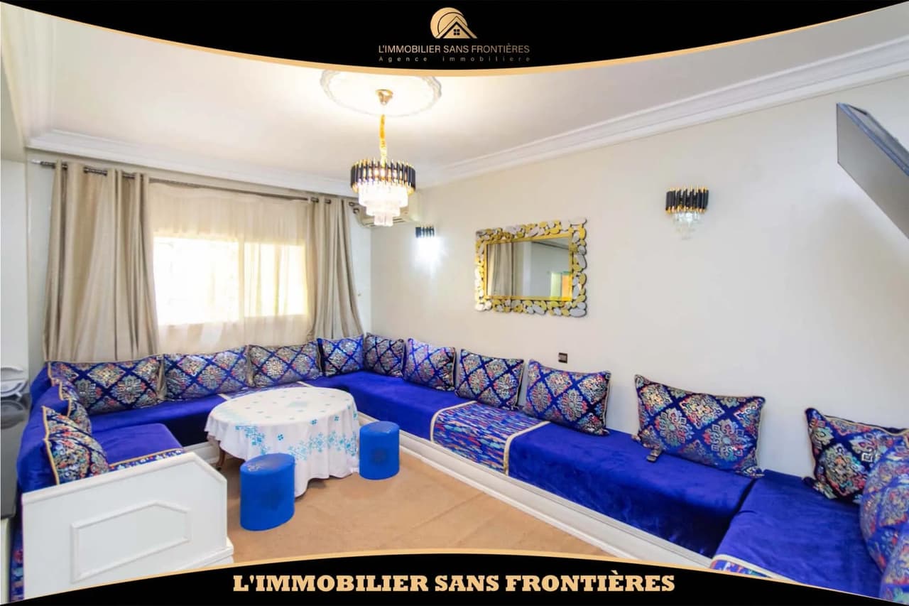 Duplex meublé à vendre à Azzouzia, Marrakech — Rez de chaussée — 95 m²