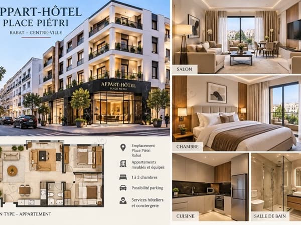 Immeuble en Hassan. Pour apt hotel