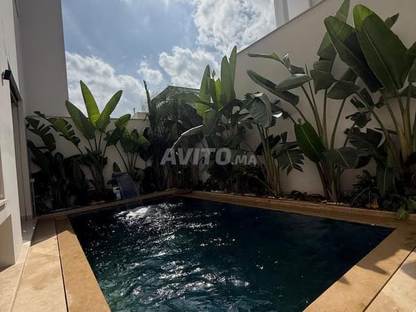 SUPERBE VILLA CONTEMPORAINE AVEC PISCINE à GHAN - TANGER
