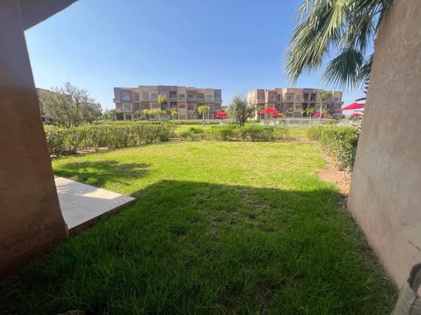 شقة جديدة بطابق أرضي مع حديقة، 3 غرف للبيع في Prestigia Argan Marrakech