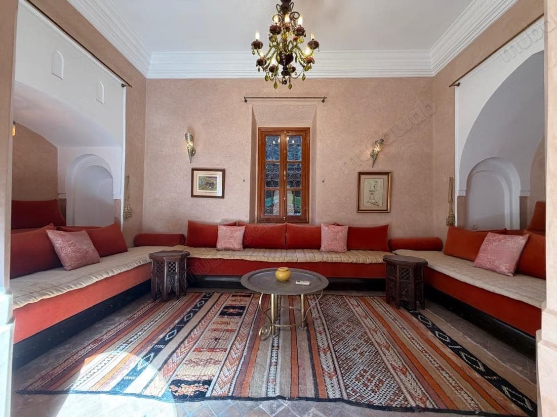 Riad d'architecte en résidence sécurisée – bd Mohammed VI
