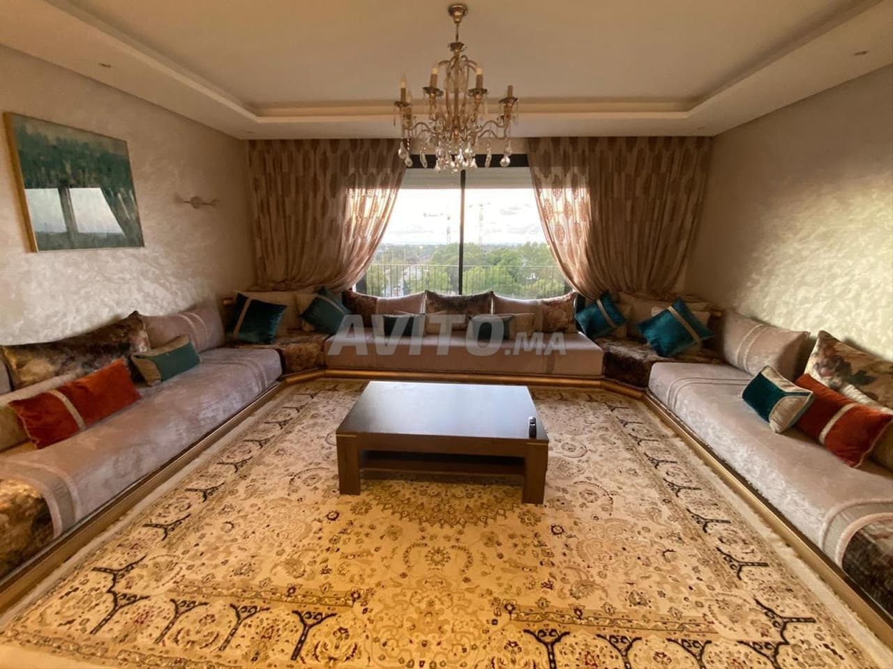Appartement meublé à louer à Hay Riad