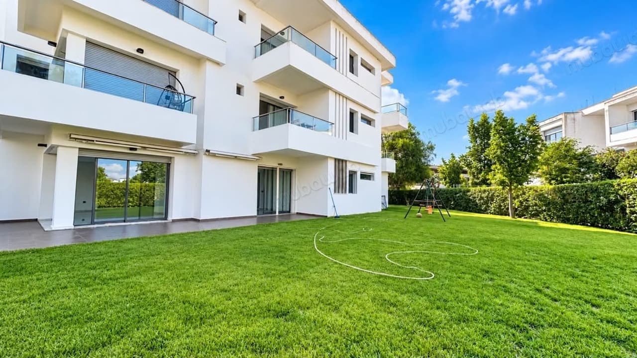 Rez de jardin 4ch sl a louer à la ville verte boskoura