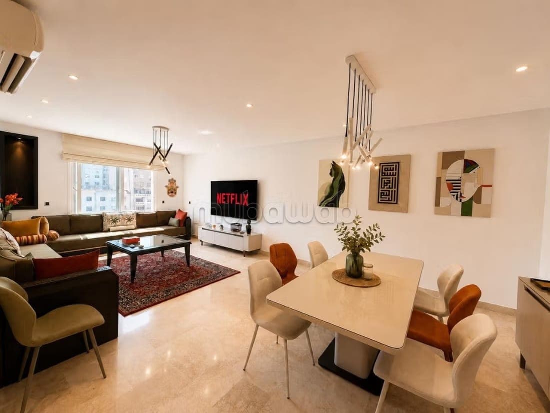 Furnished Apartment to Rent Corniche Tangier