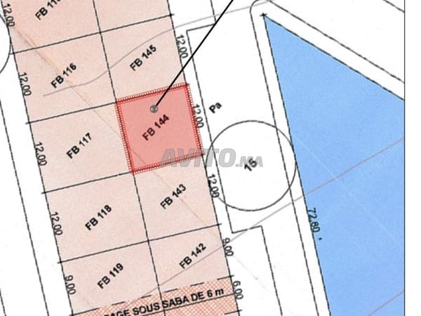 Grundstück Alliance 144 m², ohne Gegenüber