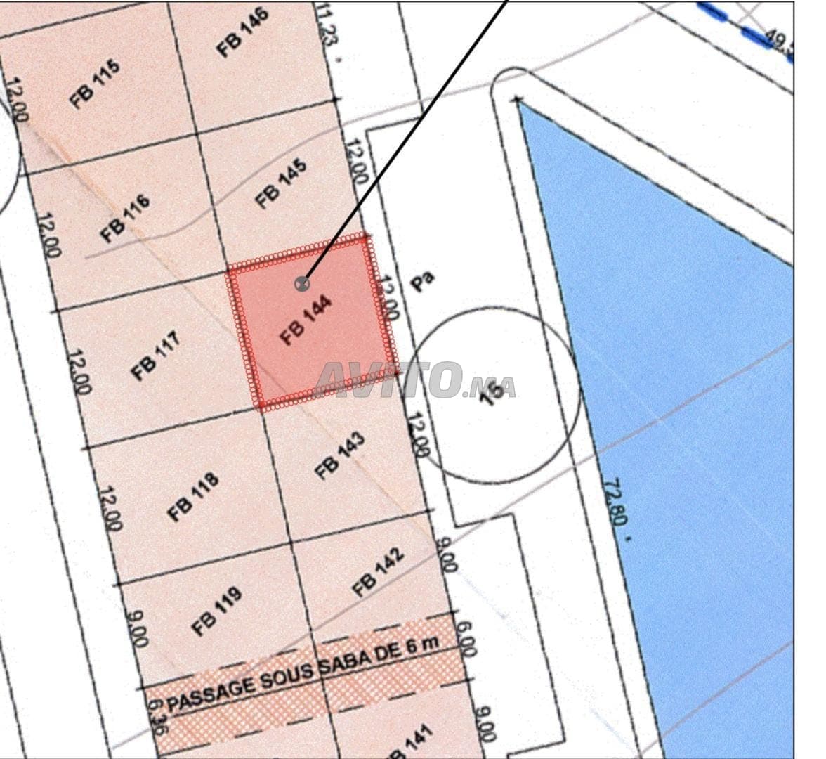 Grundstück Alliance 144 m², ohne Gegenüber