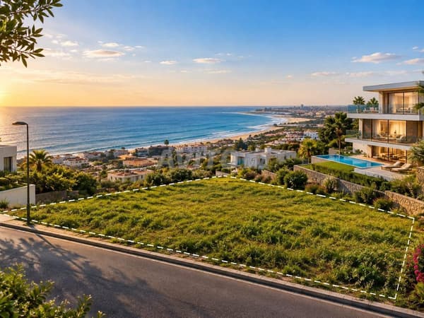 À vendre – Magnifique terrain avec vue mer -1170m2
