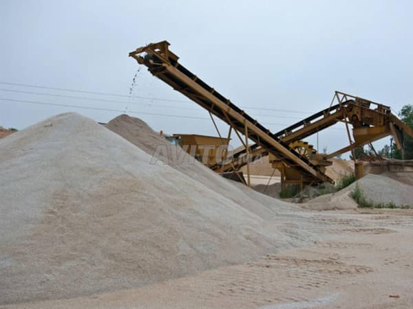 Terrain nu pour carrière sable gravier Ben Guérir