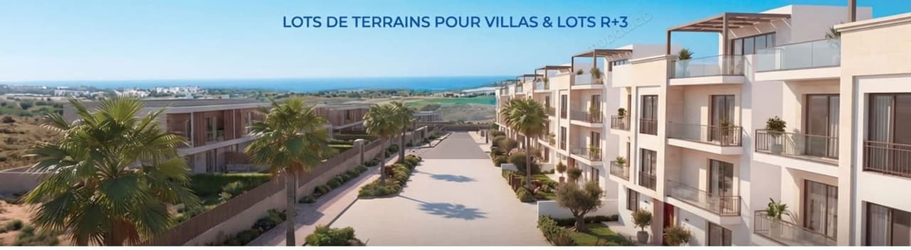 Villa Plots and R+3 for Sale in Assilah