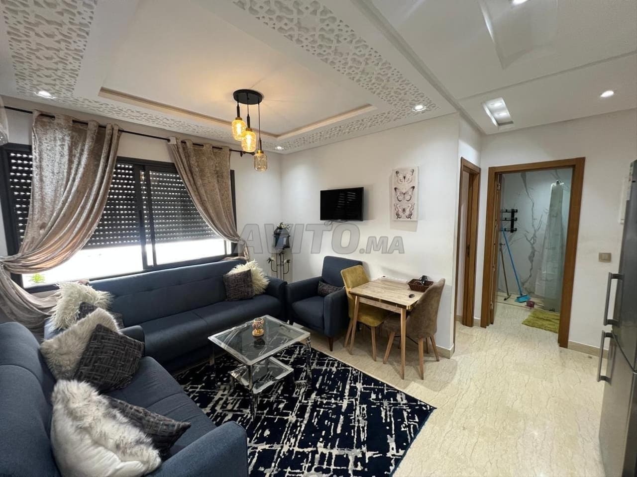 Studio meublé à louer à Casablanca