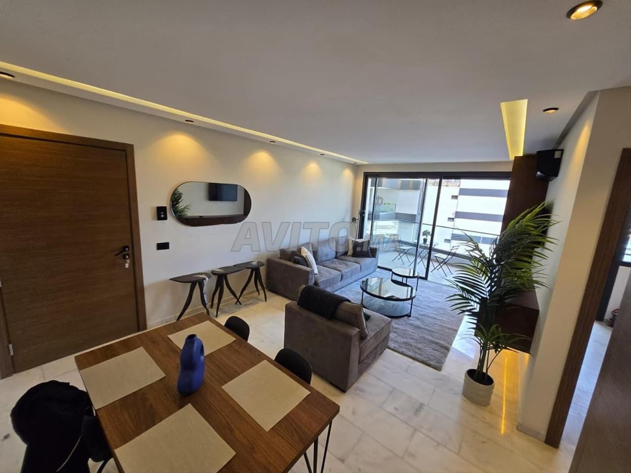 Furnished apartment for rent in Casa Finance City 📍