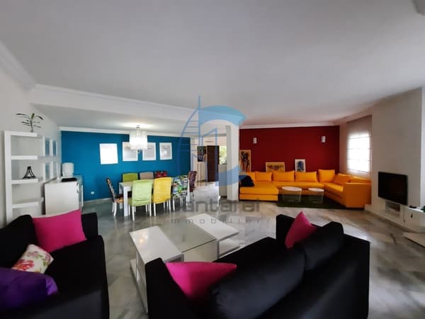 VILLA MEUBLEE EN LOCATION -DAR BOUAZZA-