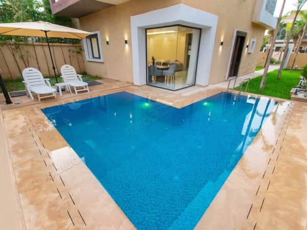 New villa with private pool – 5 minutes from Morocco Mall Marrakech