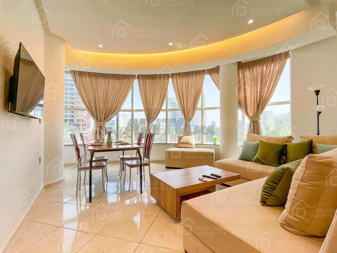 Appartement te huur 140 m² in Tanger city center