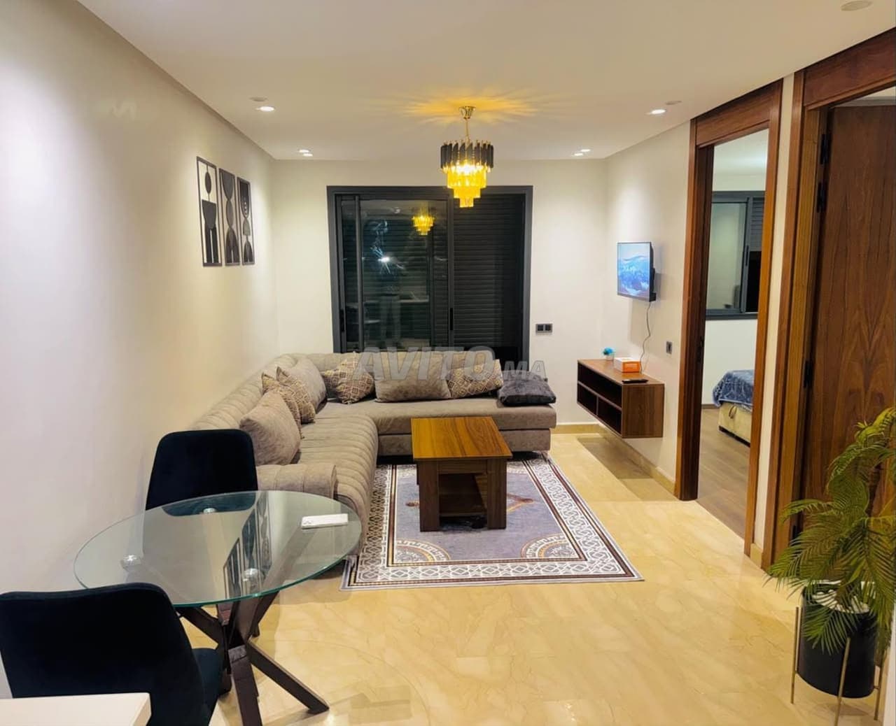 Appartement te huur 54 m² in Casablanca