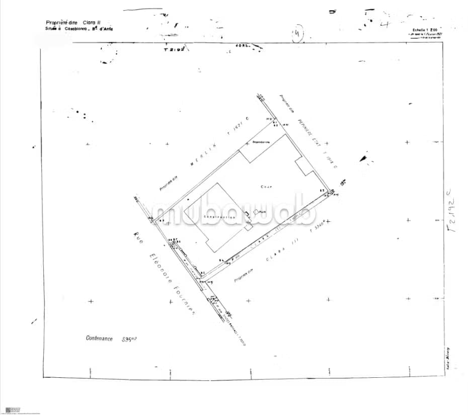 Terreno zona edificio cerca de Bd d'Anfa/Mly Youssef