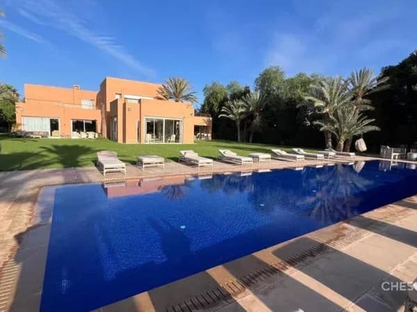 Magnifique villa front de Golf et vue Atlas Marrakech