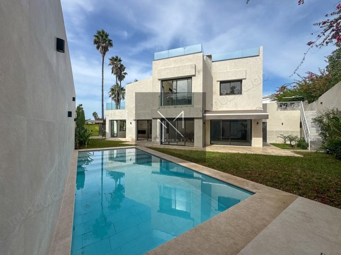 Villa neuve te huur, Ain Diab Casablanca