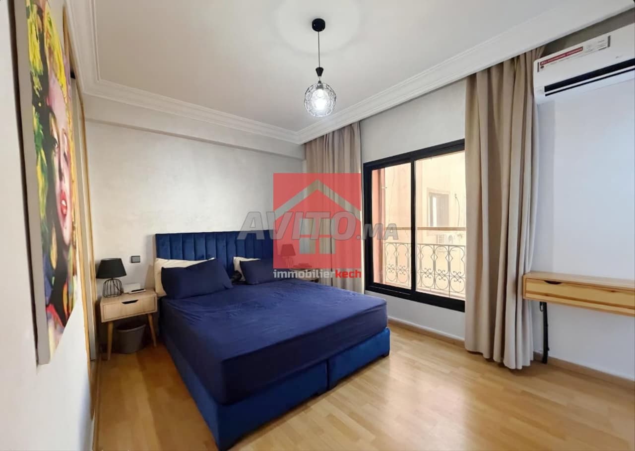 Superbe appartement meublé avec balcon et piscine😍 à vendre