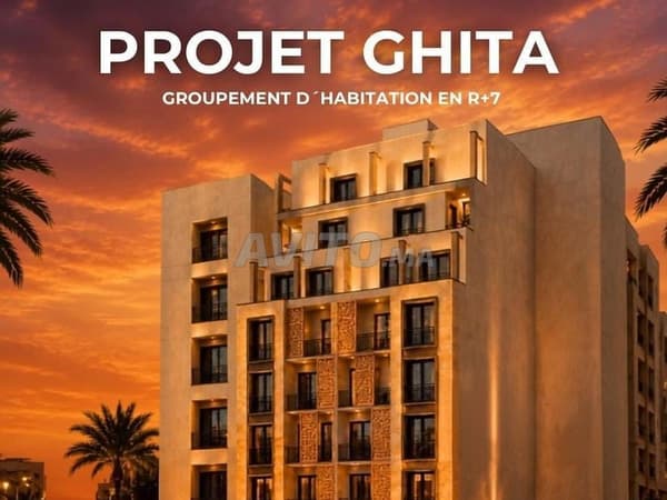 Appartement à vendre 68 m² à Agadir