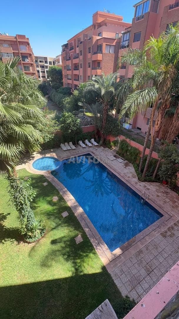 Appartement vide par mois 3 chs hivernage