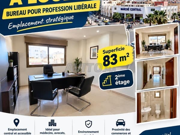 Bureau emplacement stratégique