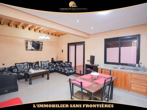 Duplex meublé à vendre – Ascenseur – Route de Casablanca, Marrakech