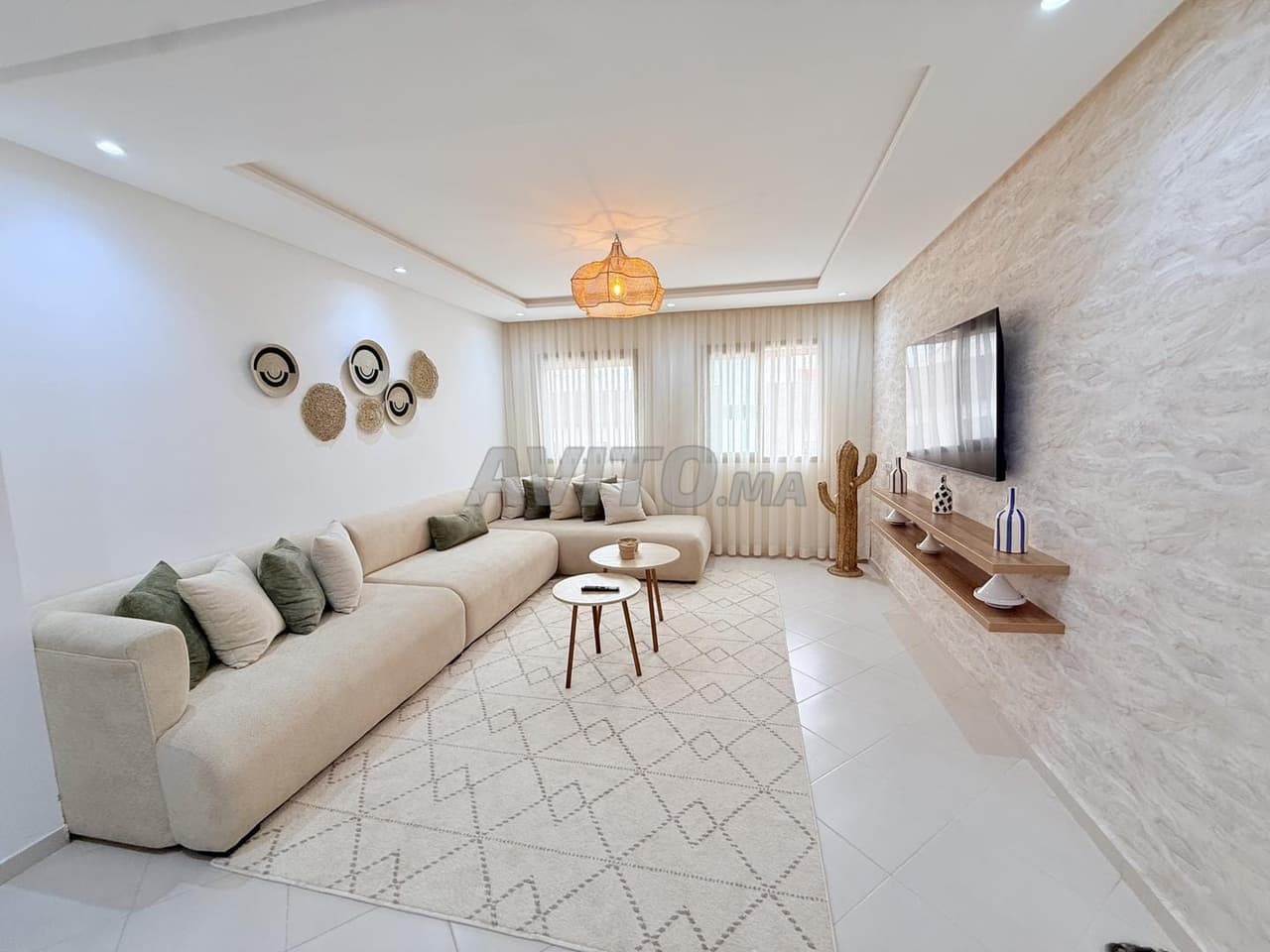 Appartement neuf meublé 3 chambres – Hay Salam