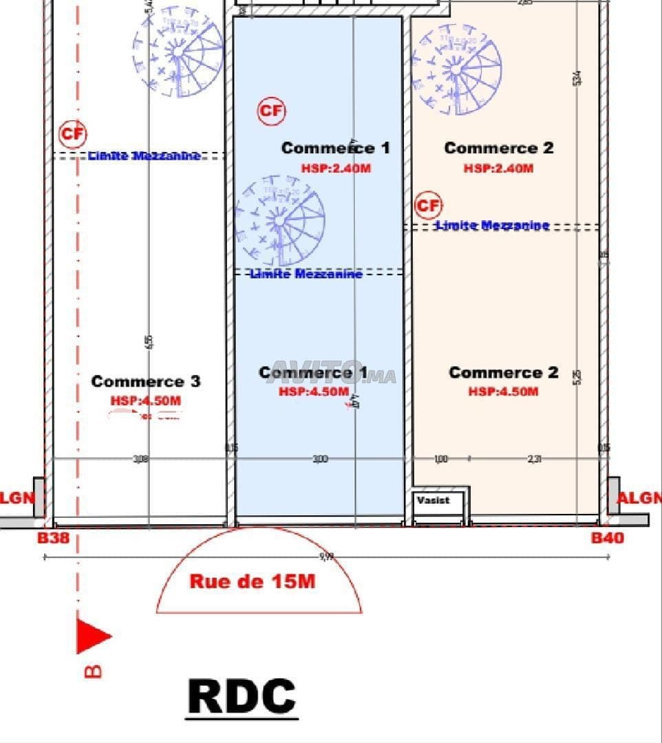 Magasin 32m² à Wifak vente sur plan