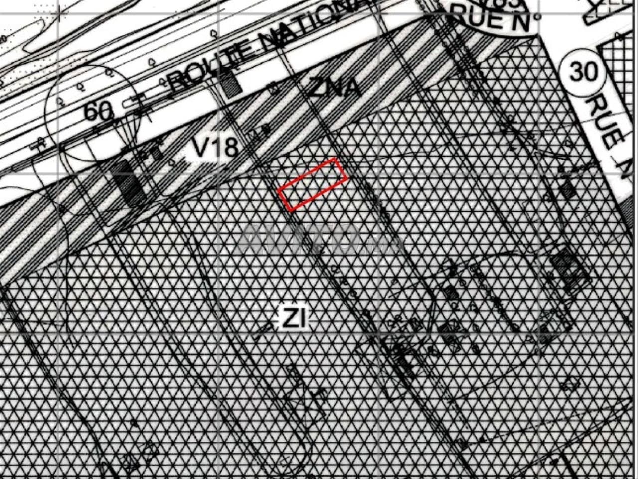 Terrain 600m2 zone industrielle de Bir jdid