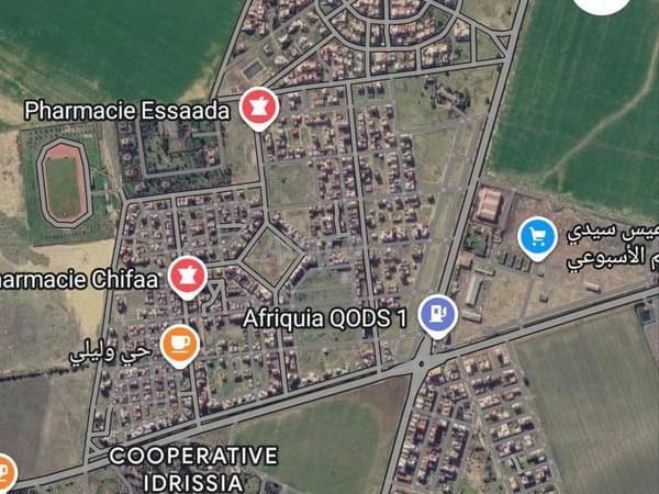 94m² plot in Walili Sidi Kacem